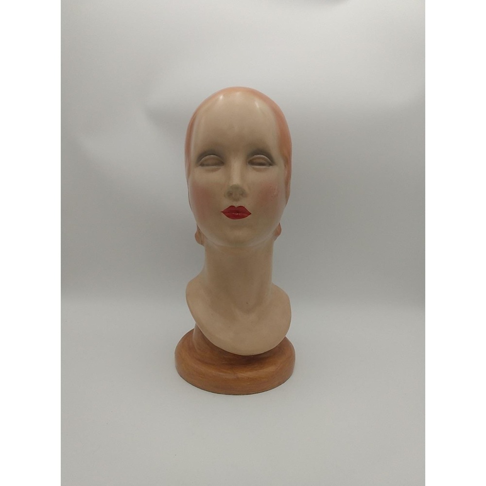 Katherine's Collection Art Deco Style Lady's Bust, 16"